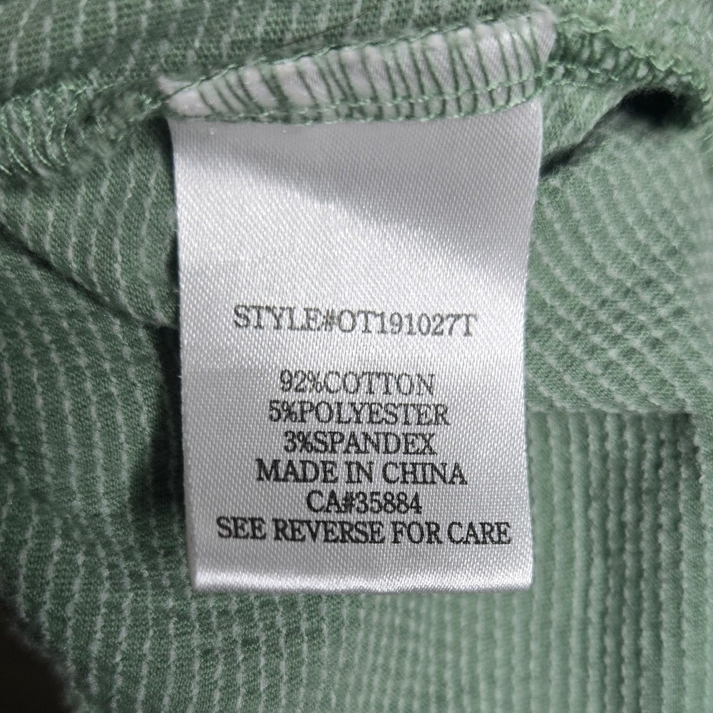 Others Follow Sage Green Button Halter Crop Top Women's Medium Cottagecore Boho - Picture 7 of 8